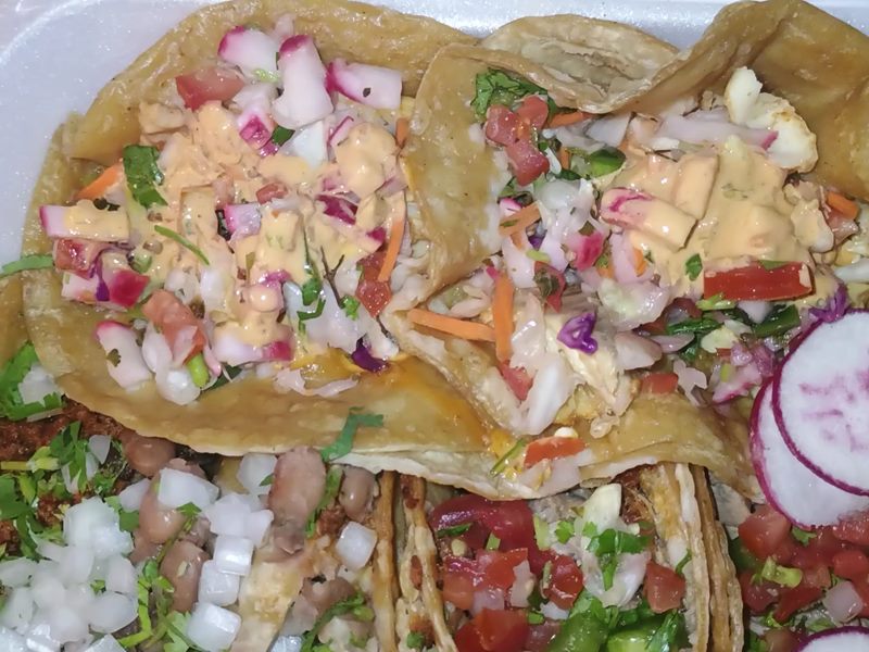Taco Tequila Y Mas food